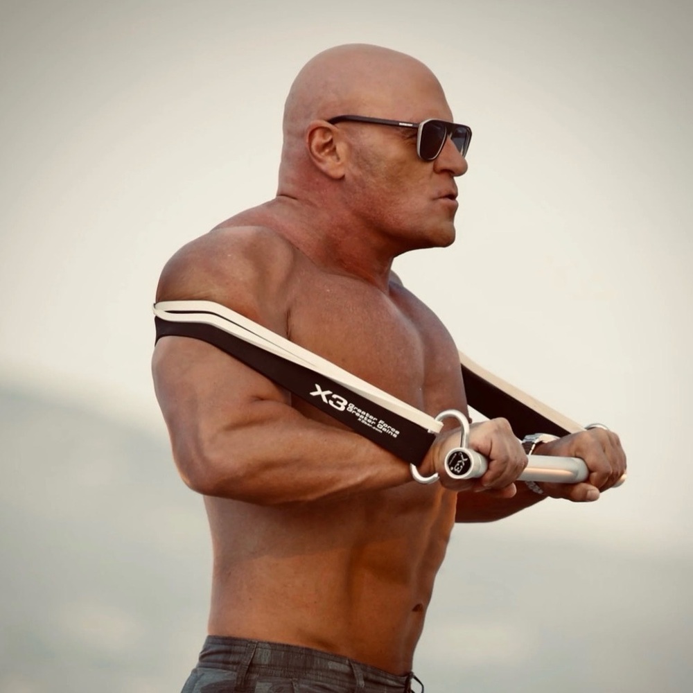 X3 Bar Resistance Band Original Strength  Training System (Exercise)